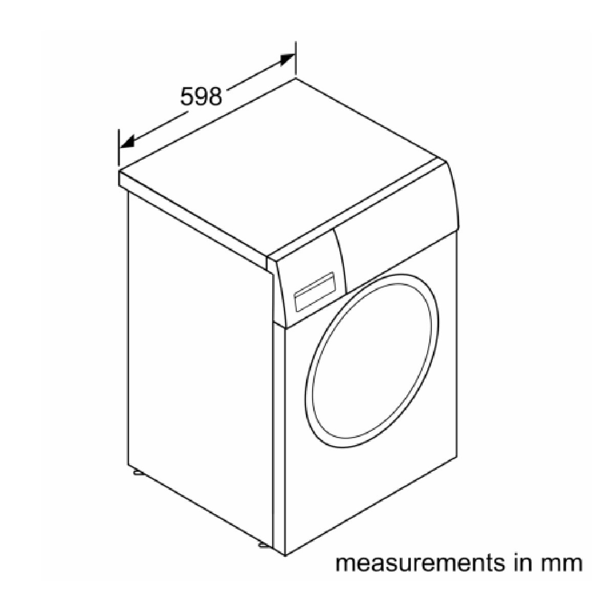 Bosch Series 8 9kg Front Load Washing Machine with i-DOS WGG244A0AU hero image