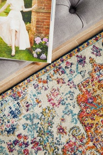 Rug Culture Evoke Large White Rug 400X80CM - EVO-254-WHI-400X80 hero image