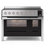 ILVE 120cm Panoramagic Induction Freestanding Oven Stainless Steel PMI127S3SS hero image