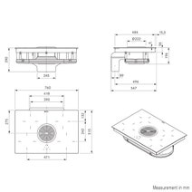 BORA BIA 76cm Basic Induction Cooktop with Integrated Ventilation System hero image