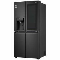 LG 508L Slim French Door Fridge Matte Black GF-V570MBLC hero image