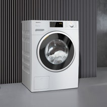 Miele 8kg Front Load Washing Machine & Miele 8kg Heat Pump Dryer WWD320-TWD440 hero image