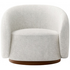 Kalona Finn Swivel Lounge Chair Oatmeal FINN08FBLG1602601 image NaN