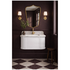 Turner Hastings Evara 90x53 Wall Hung Vanity with Real Marble Top and Ceramic Undercounter Basin White NTH EV950-WH-NTH image NaN