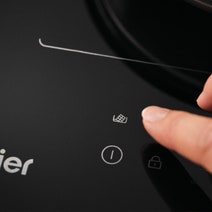 Haier 60cm 500 Series Induction Cooktop with Flexi Zone Black HCI604FTB4 hero image