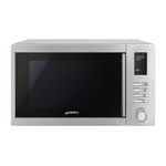 Smeg 34L 1000W Microwave Oven with Grill SA34MX hero image