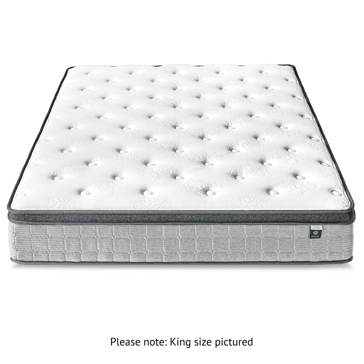 Zinus 30cm King Support Plus Pocket Spring Mattress AU-MSSPGR-12K hero image