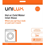 Unilux ULX107 2m Hot or Cold Water Inlet Hose hero image