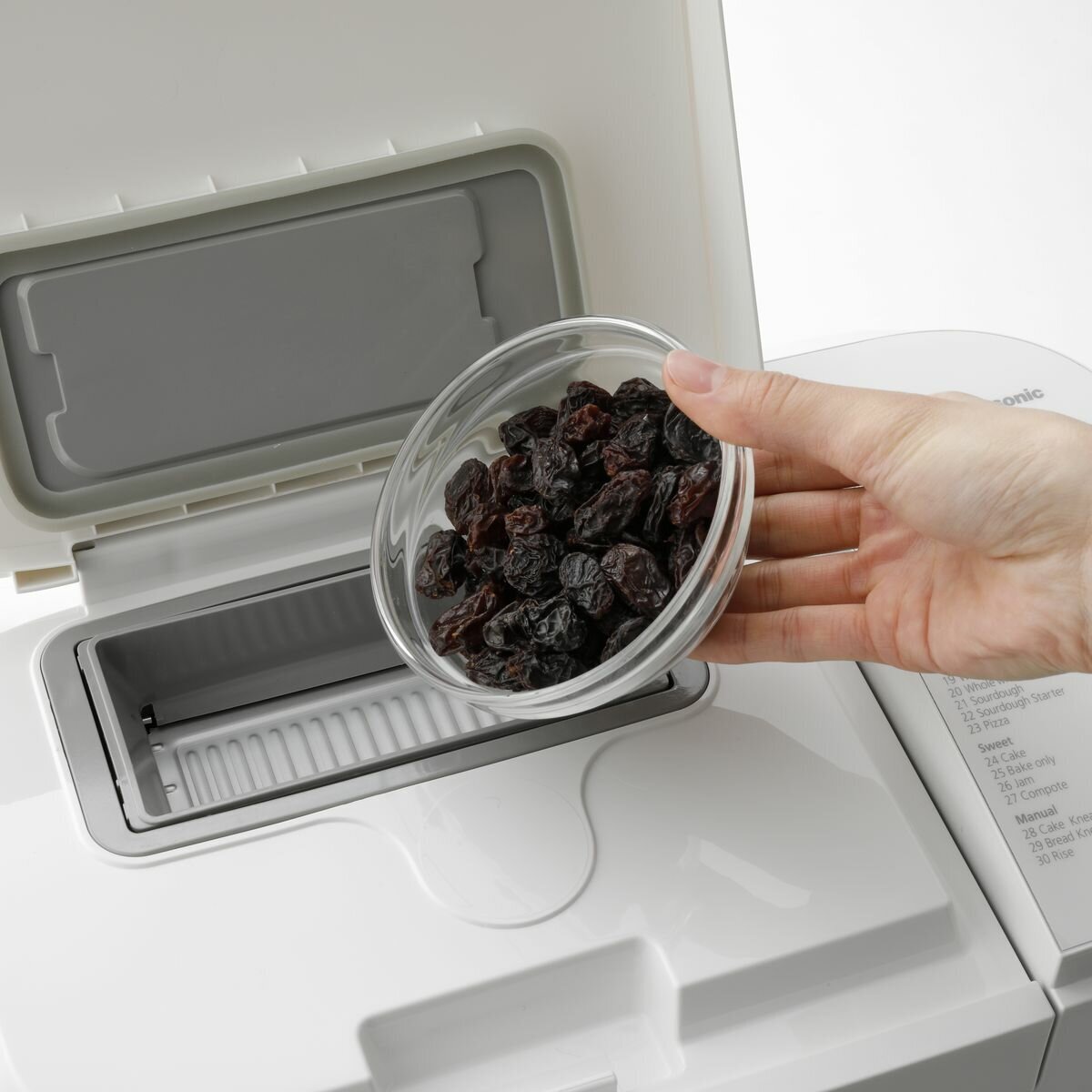 Panasonic Automatic Bread Maker with Fruit & Nut Dispenser White SD-R2530WST hero image
