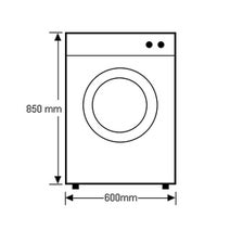 Fisher & Paykel WH7560J1 7.5kg Front Load Washing Machine hero image
