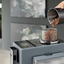 DeLonghi Rivelia Fully Automatic Coffee Machine Grey EXAM44055G hero image