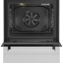 Beko 60cm White Electric Freestanding Oven with Hot Plate Cooktop BFCB60EMW hero image
