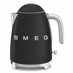 Smeg 50s Retro Style Electric Aesthetic Kettle Matte Black KLF03BLMAU hero image