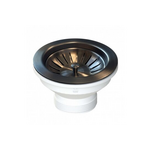 Turner Hastings 90 x 50 Basket Waste with Long Thread Gunmetal PVD 90BW-GM hero image
