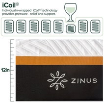 Zinus Deluxe Hybrid Pocket Spring Memory Foam Mattress Double AU-MSHPHB-12D hero image