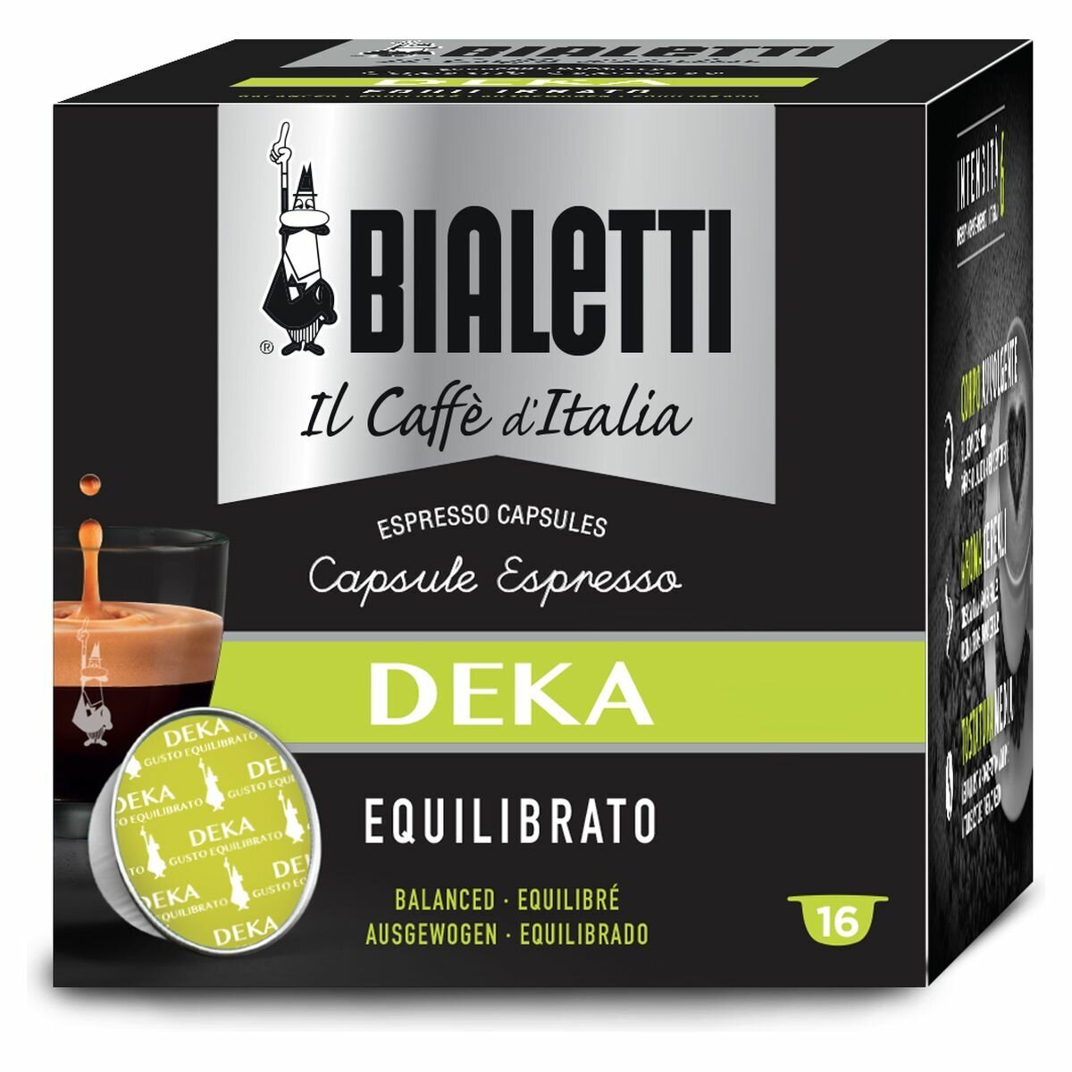 Bialetti Deca Espresso Capsules - 128 Capsules 096080230-AP hero image