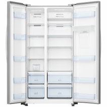 Hisense 578L Side by Side Refrigerator HRSBS578SW hero image