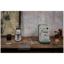 Smeg Minipro Espresso Coffee Machine Emerald Green EMC02EGMAU hero image