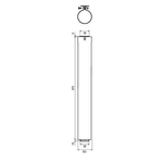 Rinnai FFPIPE1000 Flue Pipe 1000mm Long hero image