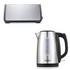 Sunbeam Quantum Kettle and 4 Slice Long Slot Toaster Pack KE6310TA4540 image NaN