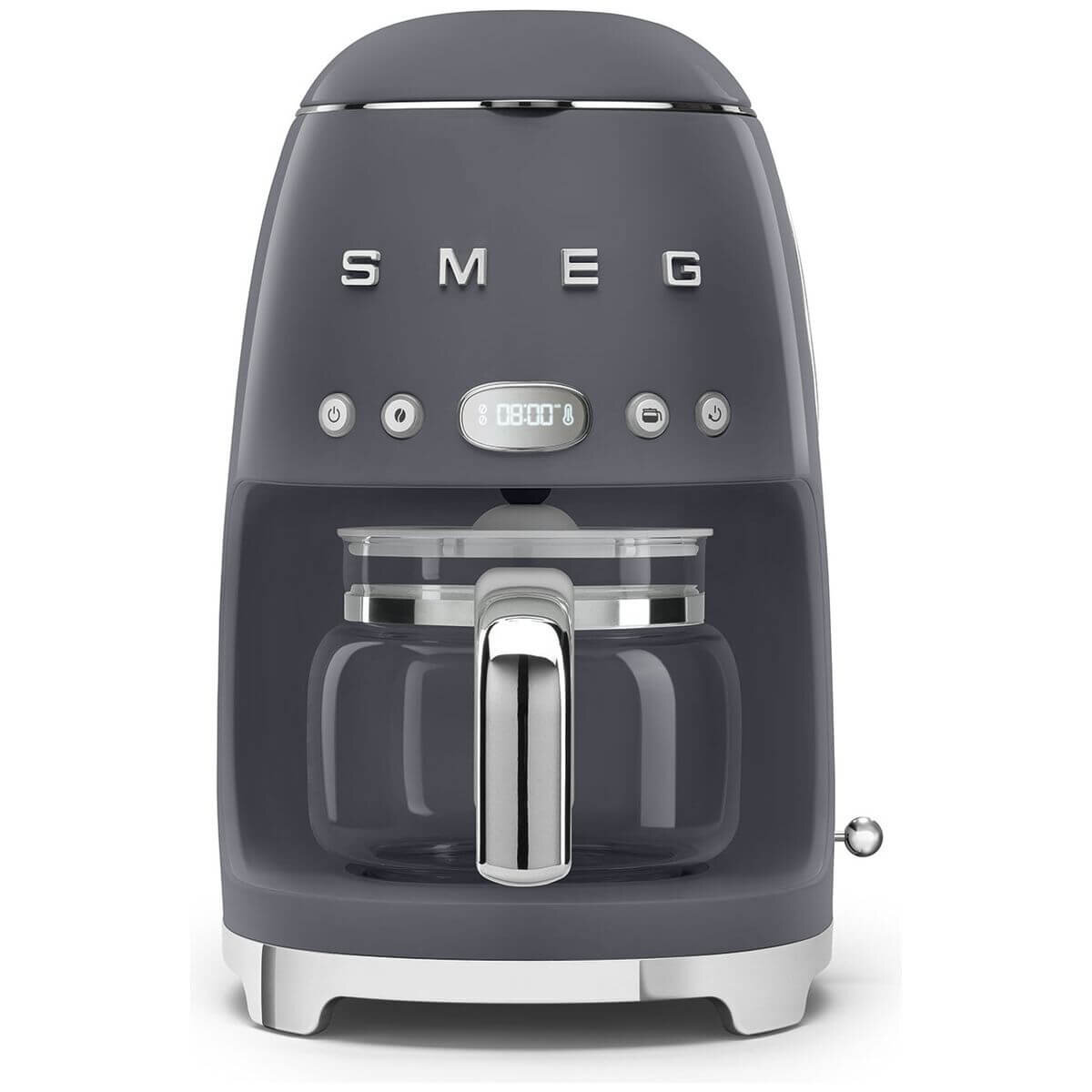 Smeg 50s Retro Style Drip Filter Coffee Machine Slate Grey