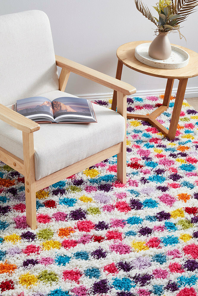 Rug Culture Vegas Larger Multi-coloured Rug 290X200CM - VEG-DOT-290X200 hero image