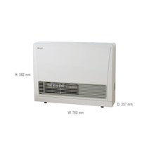 Rinnai EnergySaver Flued LPG Heater K559FTL hero image