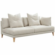 Kalona KYOTO Left Facing Extended Chaise Sofa Pearl WS-205-LCS-VILA-54 hero image