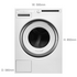 ASKO 8kg/8kg Laundry Package W2084C.WT208C.W image NaN