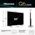 Hisense 50 Inch Q6QAU 4K Smart QLED TV 50Q6QAU [2025] image NaN