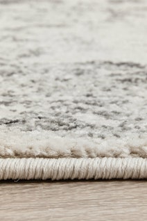 Rug Culture Chrome Medium Silver & Off White Rug 230X160CM - CRO-RIT-SIL-230X160 hero image