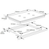 Electrolux 71cm Induction 4 Zone Cooktop EHI745BE image NaN