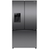 Hisense 634L French Door Fridge with Plumbed Water Dark Stainless Steel HRFD634BW image NaN