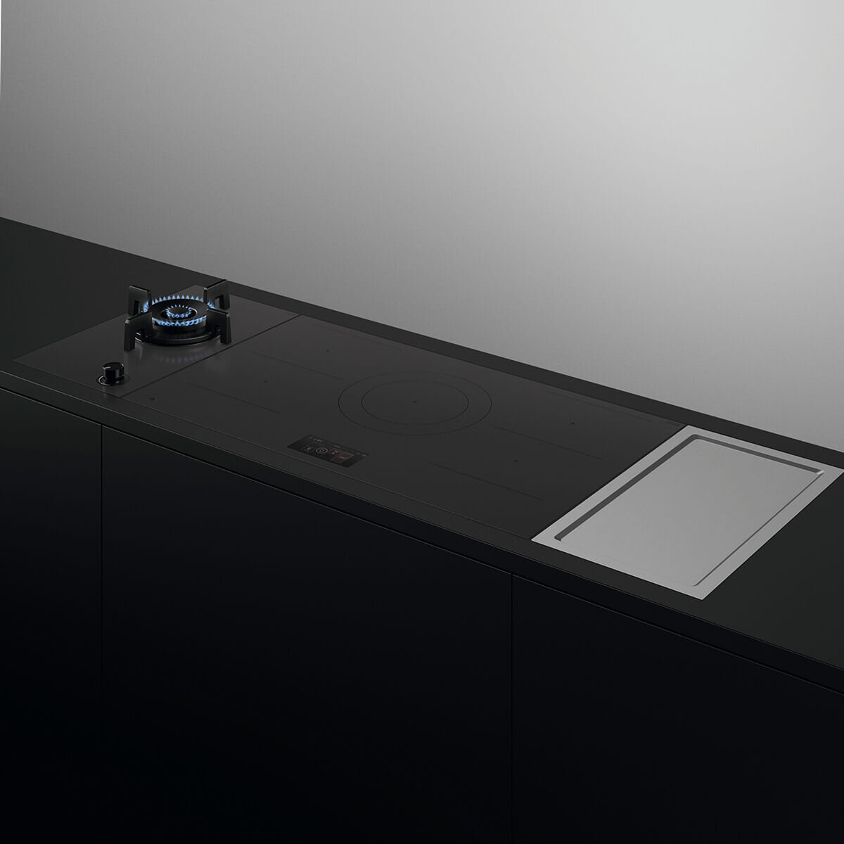 Fisher & Paykel Series 9 30cm 1 Burner LPG Gas Cooktop Black Glass CG301DLPGB5 hero image