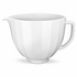 KitchenAid 4.7L Shell Ceramic Mixing Bowl White  5KSM2CB5PWS image NaN