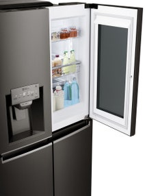 LG 708L InstaView French Door Fridge GF-V708BSL hero image