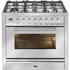 ILVE 90cm Freestanding Dual Fuel Oven/Stove NT96WMP/SS image NaN