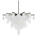 CTO Lighting Nimbus Medium Chandelier Light - Bronze NIMCHMBZFG hero image