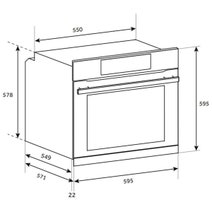 Haier 60cm Black Series 300 Electric Oven HWO60S7MB5 hero image