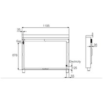 Bertazzoni 120cm Induction Cooktop & Griddle Plate Double Oven PRO125I2ENET hero image