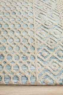 Rug Culture Levi Extra Large Blue Rug 320X230CM - LEV-365-BLUE-320X230 hero image