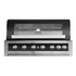 Gasmate BQ1190BLBNG Galaxy Black 6 Burner Built-In Natural Gas BBQ image NaN