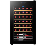 Husky Vino Pro 34 Bottle Single Zone Wine Cabinet HUSWC93SBK hero image