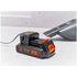 Black & Decker 18V Lithium-Ion Removable Battery Dustbuster Kit 1.5Ah BCHV001C1-XE image NaN