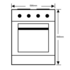Westinghouse WVG615S 60cm Natural Gas Built-In Oven image NaN
