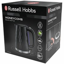 Russell Hobbs Honeycomb Kettle Black RHK700BLK hero image