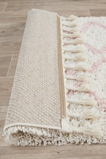 Rug Culture Saffron Large Pink Rug 400X80CM - SAF-11-PNK-40080 hero image