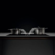 Miele 80cm Silence Induction Cooktop with Vapour Extraction KMDA7473FLA hero image