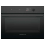 Fisher & Paykel Series 7 60cm Minimal Compact Combi-Steam Oven Black Glass OS60NMLB1 hero image