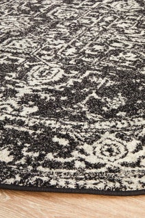 Rug Culture Evoke Large Charcoal Rug 240X240CM - EVO-253-CHAR-240X240 hero image